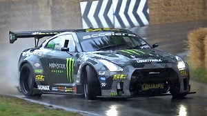 454K views · 1.6K reactions | In todays video, you can see English drifter Stephen "Baggsy" Biagioni in action during the 2019 Goodwood Festival of Speed with his Liberty Walk Nissan GT-R R35 Widebody! Under the hood, you will find a LSX 454 V8 engine which has been modified with a Honeywell Garrett GTX4718R single turbo, producing an astonishing 1200HP! | Gumbal | Facebook