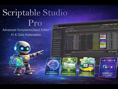 The Ultimate Data Pipeline for Unity: Scriptable Studio Pro Walkthrough