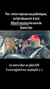 Rose Ameziane on Instagram: "Ils veulent nous éteindre ? On va encore plus briller ! La meilleure réponse aux polémiques diffuser encore plus @ayanakamura_officiel partout dans le monde  Ici en learning expédition avec les étudiants à #sanfrancisco on a mis le feu  à notre trajet Uber qui a adoré l’énergie des chansons et a tout enregistré dans sa playlist #poussezvousjebrille #aya #jeuxolympiques2024 #edithpiaf"