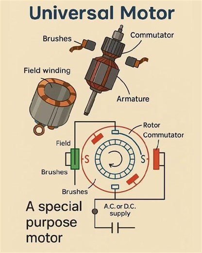 How a Universal Motor Works | Complete Guide