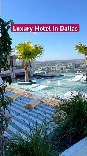 Luxury hotel in Dallas, Texas 🍾🛁🧖‍♀️