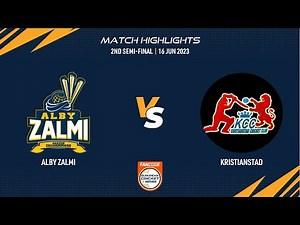 2nd Semi-Final - ALZ vs KRS | Highlights | FanCode ECS Sweden | 16 June 2023 | ECS23.472