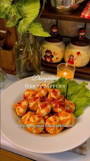 SUMPAH ENAK BANGET, Dumpling Oseng Mercon ‼️