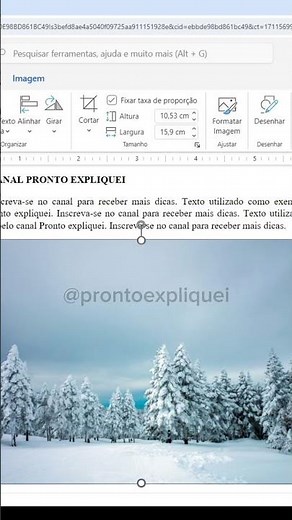 Veja como escrever por cima da imagem no Word Online #wordonline #tutorial #office