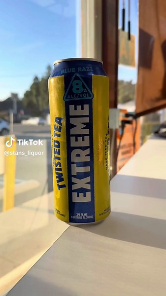“Taking my tea game to the extreme! #TwistedTeaExtreme” #twistedtea #twistedteaextreme #teatime #bluerazz #lemon