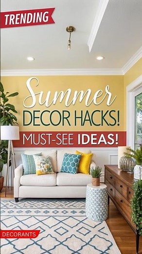 Summer Decor Ideas 2025 🌞 | Must-Try Outdoor & Home Decor Trends!