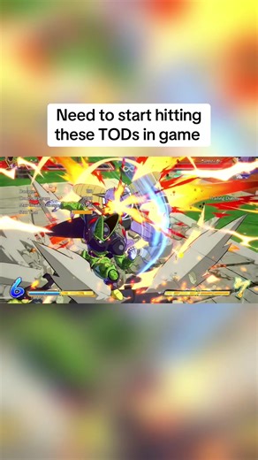 I swear Cell had saucier solos TODs before #dragonball #dbz #fighterz #cell #combo