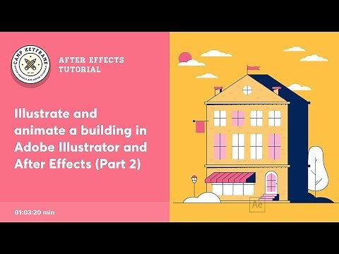 After Effects Tutorial - House illustration and animation (part 2)