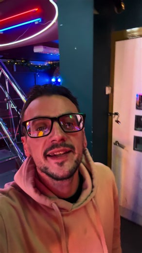 Neon Basement Bar Glow Up for Cozy Hospitality Experience