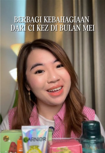 Terima kasih banyak atas antusias teman-teman setia Ci Kez! Aku senang sekali berinteraksi dengan kalian semua🥹 Selamat yang sudah menjadi pemenang #BerbagiKebahagiaan di bulan April! Tenang kesempatan masih ada untuk bulan Mei, untuk kamu yang belum beruntung semoga berkesempatan di #BerbagiKebahagiaan bulan ini yaa!🤍