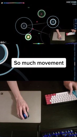 High Dpi moment 😳 Song: XXOK .01 Access Ok by THE KOXX #osugame #osu #rhythmgame #circles #click #mouse #pc #gamer