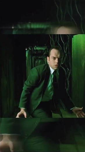 He entered the Matrix and entered Agent Smith😁