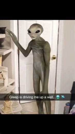 Mike O on Instagram: "Gleep is a handful, but I genuinely hate Gloop... #fyp #alien #gleep #funny #meme"