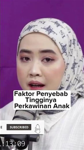 FAKTOR PENYEBAB TINGGINYA PERKAWINAN ANAK