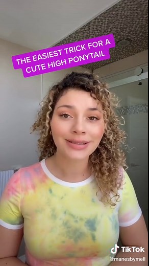 ManeTaill: Curly Hair High Pony Tutorial