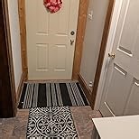 2 Pcs Shoe Cover Boxes Dispenser Foldable Storage Bins, Used Shoe Covers and Welcome Please or Remove Sign Entryway Basket Holder for Open House Supplies(Black, Orange)