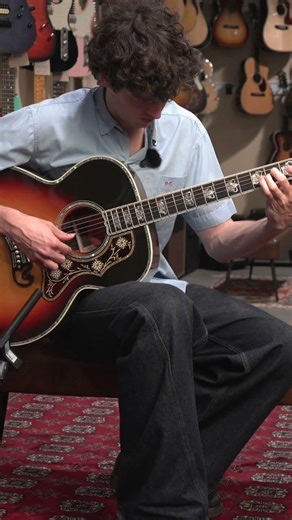 Playing Classical on a Steel String Gibson SJ-200 Monarch
