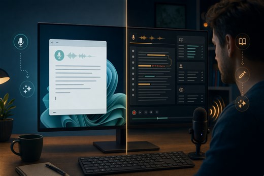 Windows speech recognition vs Dragon in 2026 | DictaFlow Blog