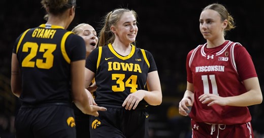 Former Hamilton star part of historic run for Caitlin Clark, Iowa women's basketball