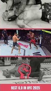 Best UFC Knockouts of 2025 | The Most Brutal Finishes of the Year