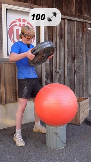 How Much Weight To Explode A Yoga Ball?