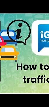 How to set the traffic info in IGO Navigation?