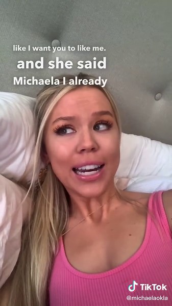 Michaela Okland on TikTok