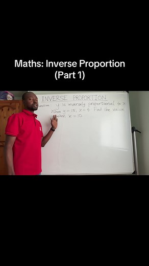 Understanding Inverse Proportion in Mathematics
