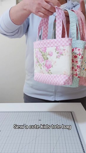 Fun Kids Tote Bag Sewing Pattern for Creative Kids