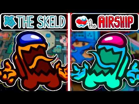 Among Us Hide N Seek (MIRA HQ MAP & AIRSHIP MAP) - Hider Gameplay - Seeker Gameplay