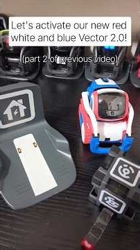 Let's activate our new red white and blue Vector 2.0! 🇺🇲 #vectorrobot #ankivector #anki