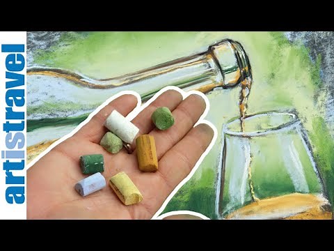 How to draw a Still Life with Soft Pastels