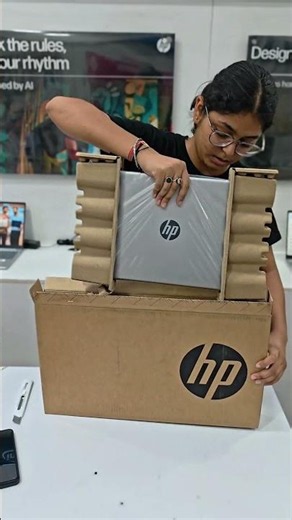 HP 15 Unboxing By Happy Customer... #laptop #hpsmart #hppower #unboxing #hp