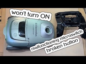 How To Fix A Vacuum Cleaner That Won’t TURN ON (Power On) - Electrolux UltraSilencer ZUS3970P