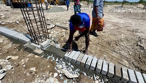 Wedding Hall Plinth Beam Basement construction of Bricklaying Techniques | G.G.Construction