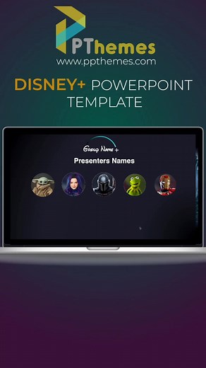 Descarga Gratuita de Plantilla PowerPoint de Disney