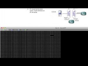 Cisco HSRP Tutorial and Demonstration