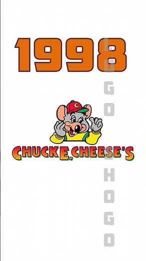 Chuck E Cheese Reversed Logo History #chuckecheese #logoshogo #reversed