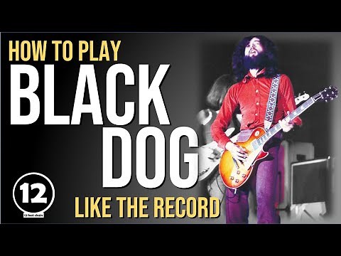Black Dog - Led Zeppelin | Guitar Lesson