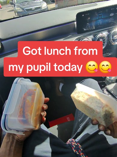 My Polish 🇵🇱 Pupil brought lunch for me today.😋 I've never had polish food before. Automatic driving lessons. learn to drive with drive pass learners. get your drivers license. #ontheroad #drivingteacher #drivertraining #drivinglessons #drivingtips