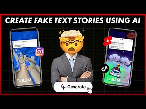 Make Fake Text Conversations in Seconds Using This FREE AI TOOL (Step-by-Step Guide)