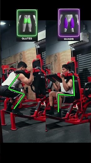How To Target Glutes vs. Quads on Hack Squat