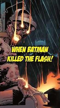 Batman Executed The Flash 😱