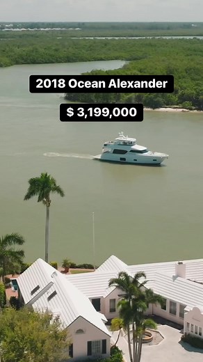 2K views · 45 reactions | BROKERAGE: 2018 Ocean Alexander Yachts 70E....