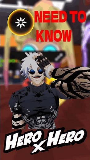 Every Thing About The Gojo Update In Hero X Hero #heroxhero #vrgaming #sharkgo