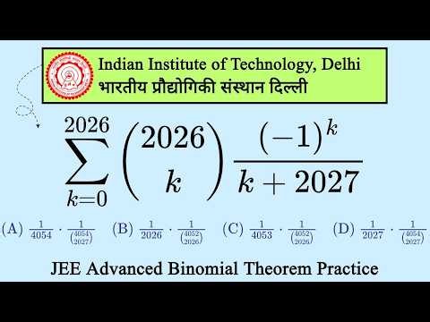 JEE Advanced 2027 | Binomial Series🔥