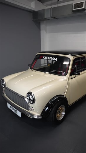 Two vibes in one - this Classic Mini is hiding some serious kit under the hood… It’s not got long left so make sure you’ve got your tickets 🤩 #fyp #minicoopertok #vtec #edit #caredit #vtecengine