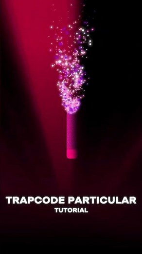 Particles After Effects | Trapcode Particular #aftereffects #art #3dcompositing #motiondesign