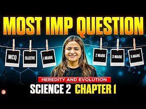 Heredity and Evolution Class 10 Most Important Question Science 2 | MH Board | By Krushi Mam