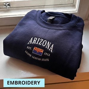 Arizona Flag Sweatshirt, Arizona Shirt, Arizona Gift, Arizona Hoodie, Arizona Souvenir, Unisex Sweatshirt, USA State Sweatshirt - Etsy